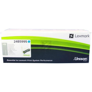 24B5995 / cyan / original LEXMARK Toner cyan / 24B5995 / 20000 S.