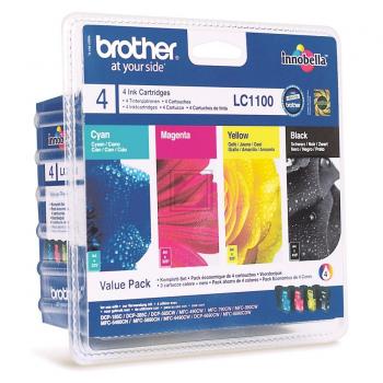 LC1100VALBP / original BROTHER Tintenpatrone MultiPack / LC1100VALBP