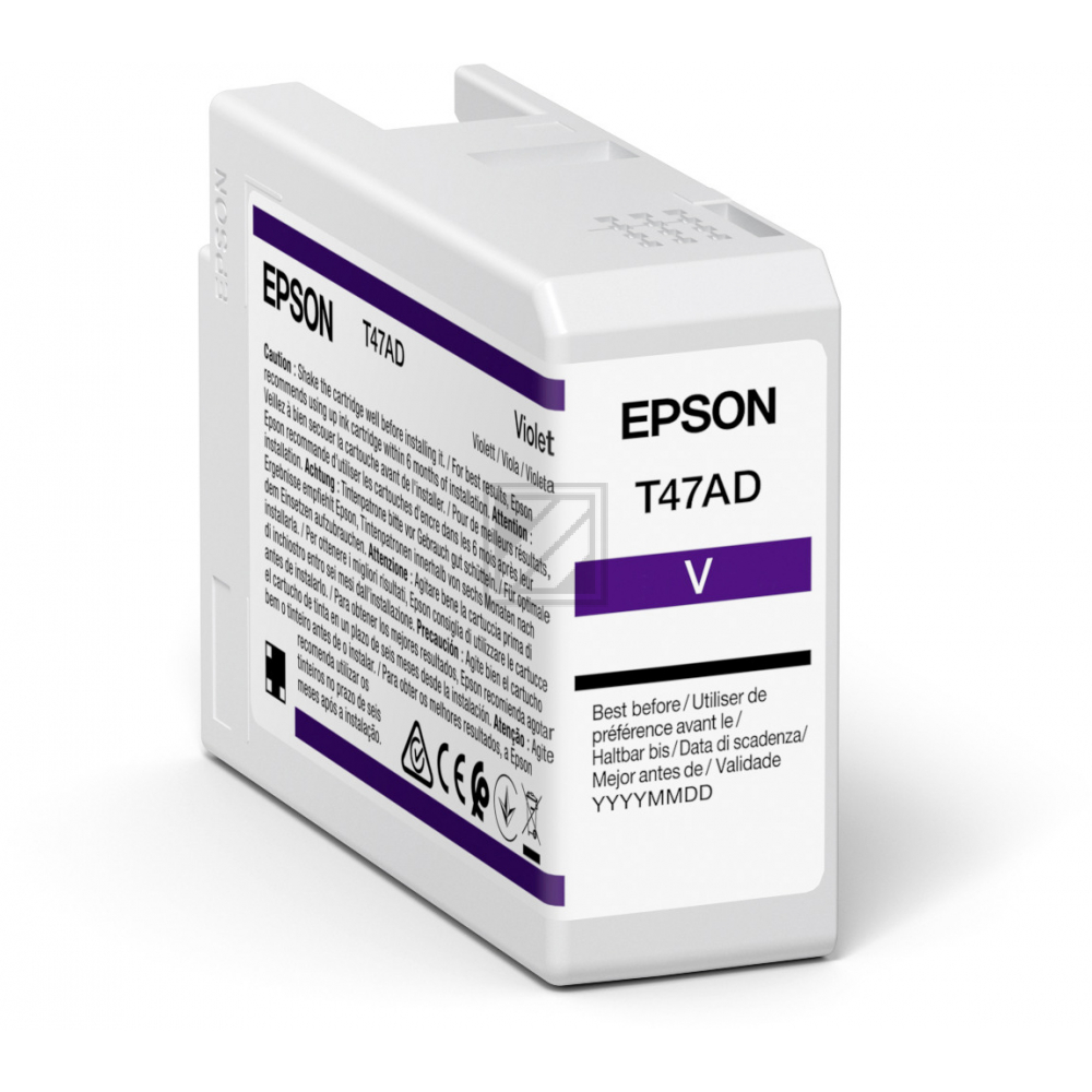 C13T47AD00 // T47AD / original EPSON Tinte Sonstige / C13T47AD00 / 50.00 ml