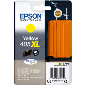 C13T05H44010 // 405XL / original EPSON Tintenpatrone gelb / C13T05H44010 / 1100 S. / 14.70 ml