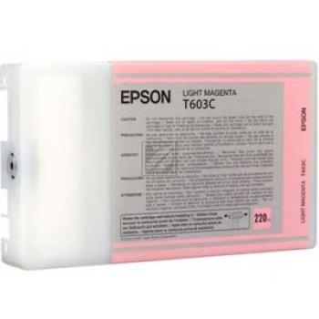 C13T603C00 // T603 / magenta / original EPSON Tintenpatrone magenta hell / C13T603C00 / 220.00 ml