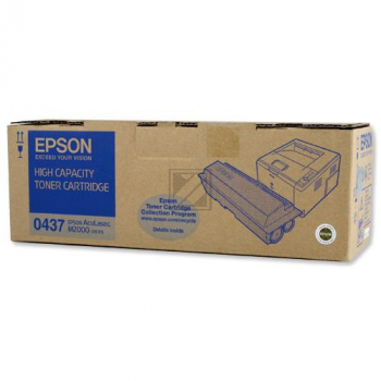 C13S050437 // 0437 / schwarz / original EPSON Toner schwarz / C13S050437 / 8000 S.
