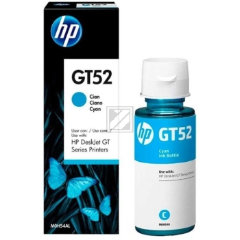 M0H54AE // GT52 / original HP Tintenpatrone cyan / M0H54AE / 8000 S. / 70.00 ml