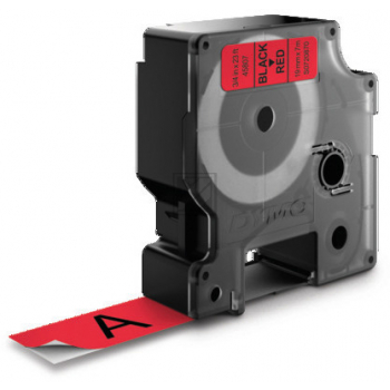 45807 // S0720870 / schwarz / original DYMO DirectLabelEtiketten / 45807