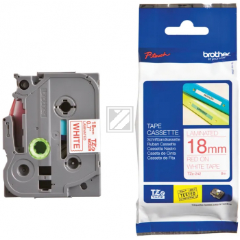 TZE242 / original BROTHER PTouch Farbband / TZE242