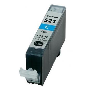 2934B001 // CLI521C / cyan / original CANON Tintenpatrone cyan / 2934B001 / 448 S. / 9.00 ml