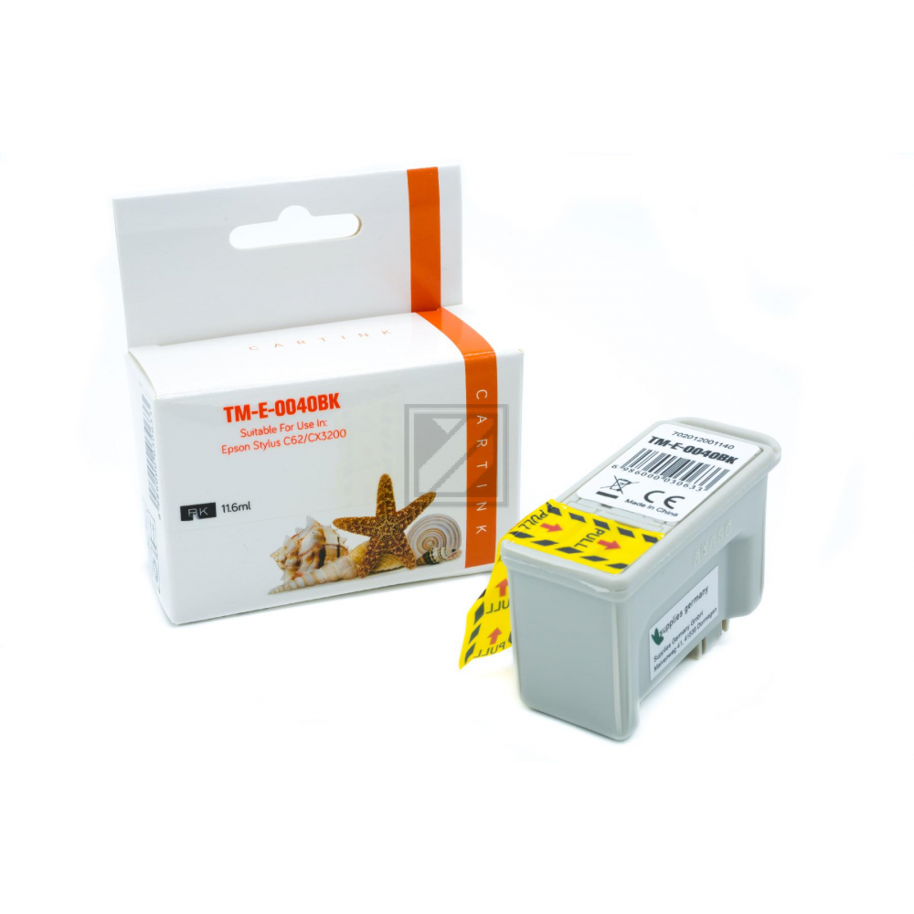 Alternativ Tinte Black für Epson / C13T04014010 / 17ml