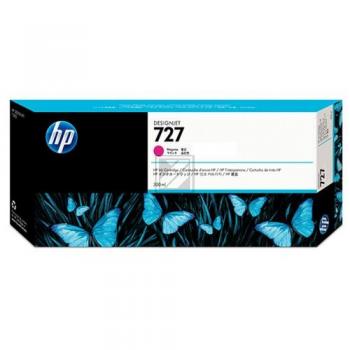 F9J77A // 727 / magenta / original HP Tintenpatrone magenta / F9J77A / 300.00 ml