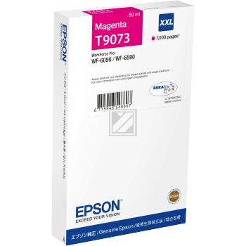 C13T90734N // T9073 / magenta / original EPSON Tintenpatrone magenta / C13T90734N / 7000 S. / 69.00 ml