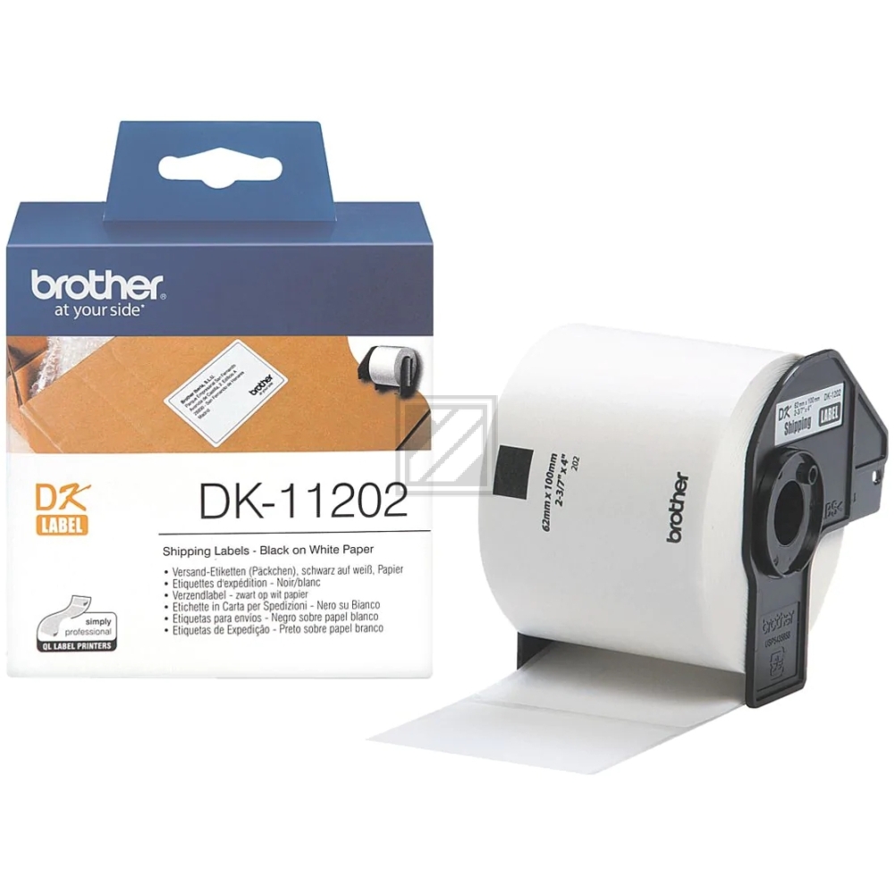 DK11202 / original BROTHER PTouch Etiketten / DK11202