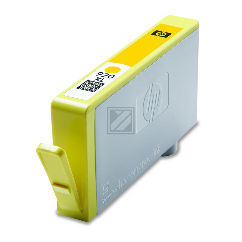 CD974AE // 920XL / gelb / original HP Tintenpatrone gelb / CD974AE / 700 S. / 6.00 ml