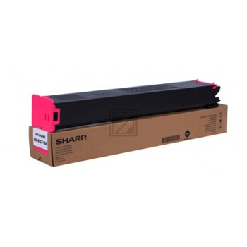 MX61GTMA / magenta / original SHARP Toner magenta / MX61GTMA / 24000 S.