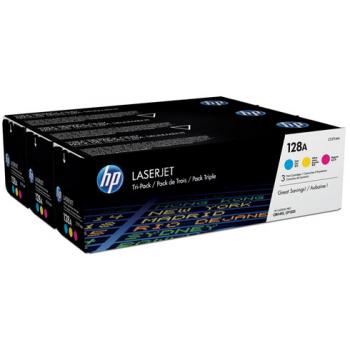 CF371AM/128A Original Toner Multipack / 128A/ CF371AM /(CMY) je x1.300 Seiten