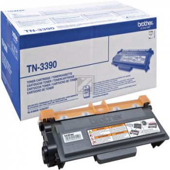 TN3390 / schwarz / original BROTHER Toner schwarz / TN3390 / 12000 S.
