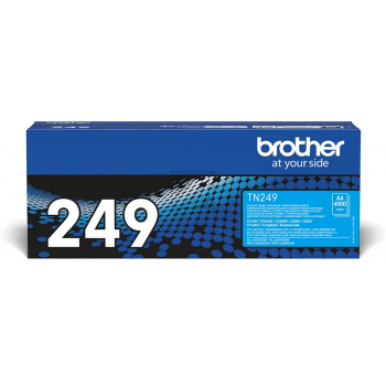 TN249C / cyan / original BROTHER Toner cyan / TN249C / 4000 S.