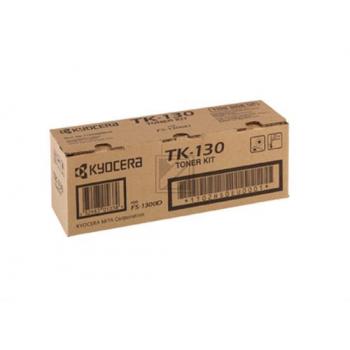 1T02HS0EU0 // TK130 / schwarz / original KYOCERA Toner schwarz / 1T02HS0EU0 / 7200 S.