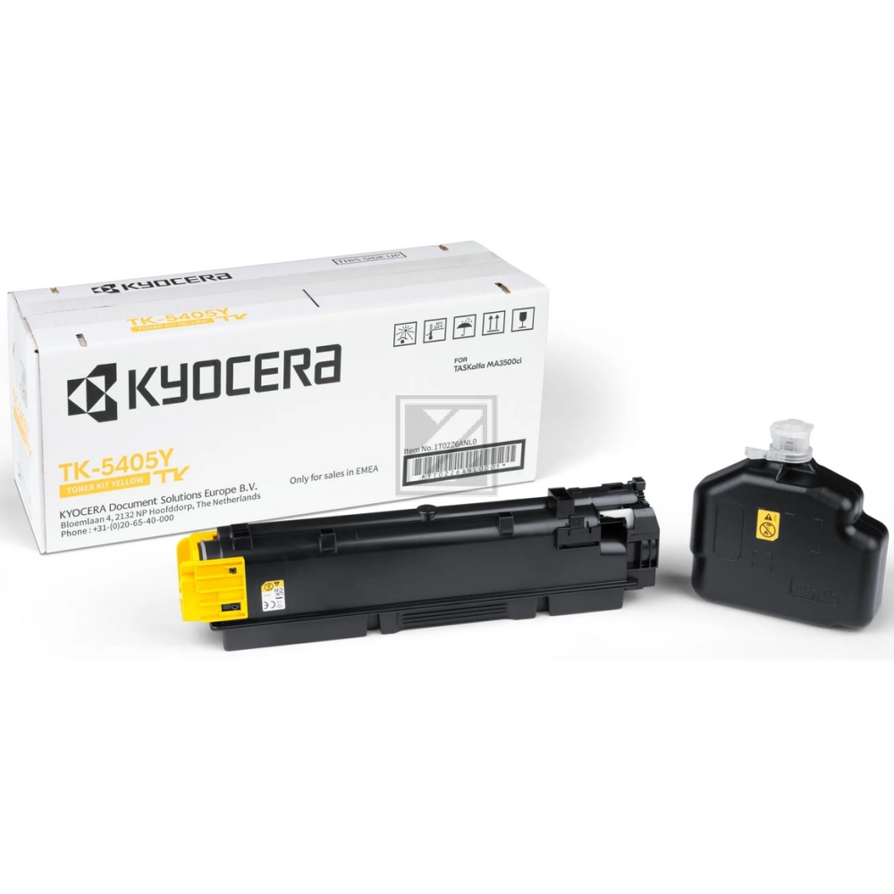 1T02Z6ANL0 // TK5405Y / original KYOCERA Toner gelb / 1T02Z6ANL0 / 10000 S.