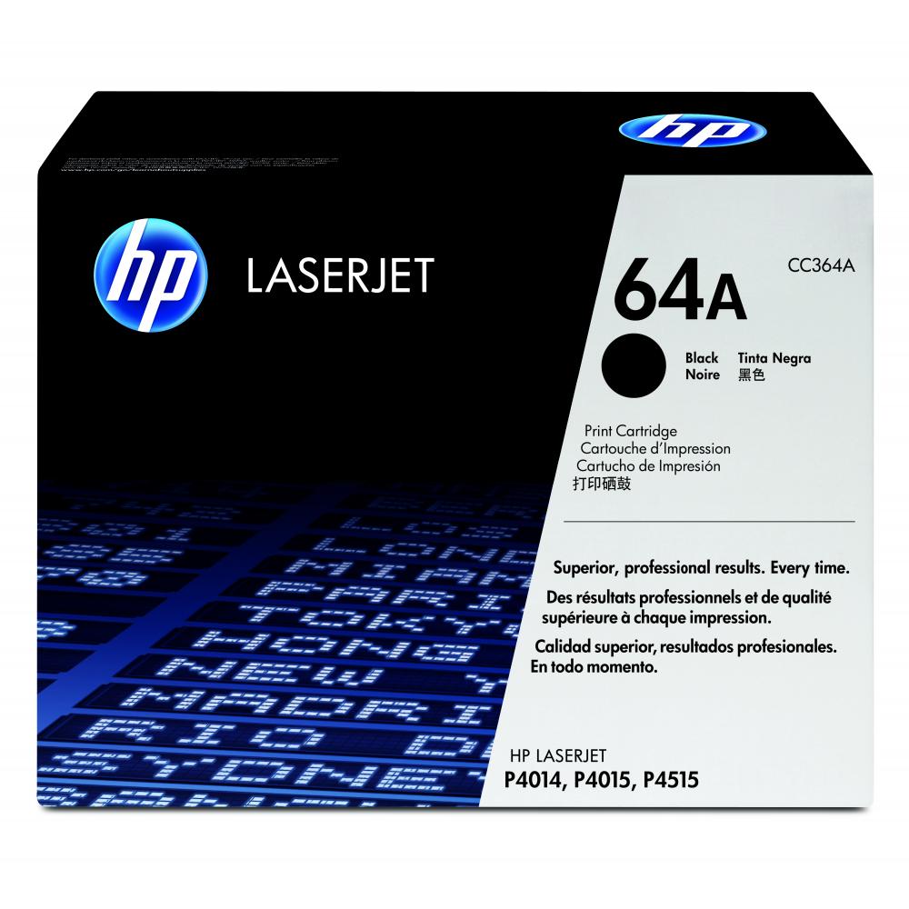 CC364A // 64A / schwarz / original HP Toner schwarz / CC364A / 10000 S.