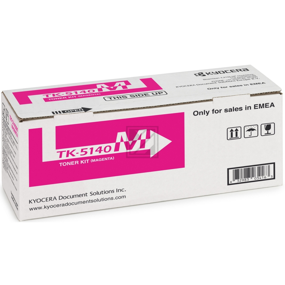 1T02NRBNL0 // TK5140M / magenta / original KYOCERA Toner magenta / 1T02NRBNL0 / 5000 S.