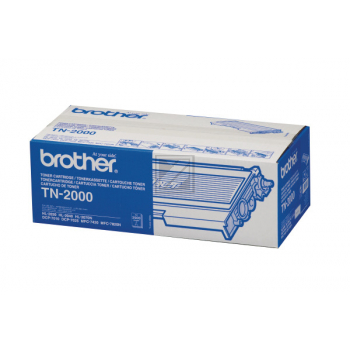 TN2000 / original BROTHER Toner schwarz / TN2000 / 2500 S.