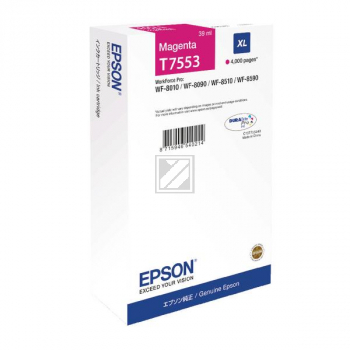 C13T75534N // T7553 / original EPSON Tintenpatrone magenta / C13T75534N / 4000 S. / 39.00 ml