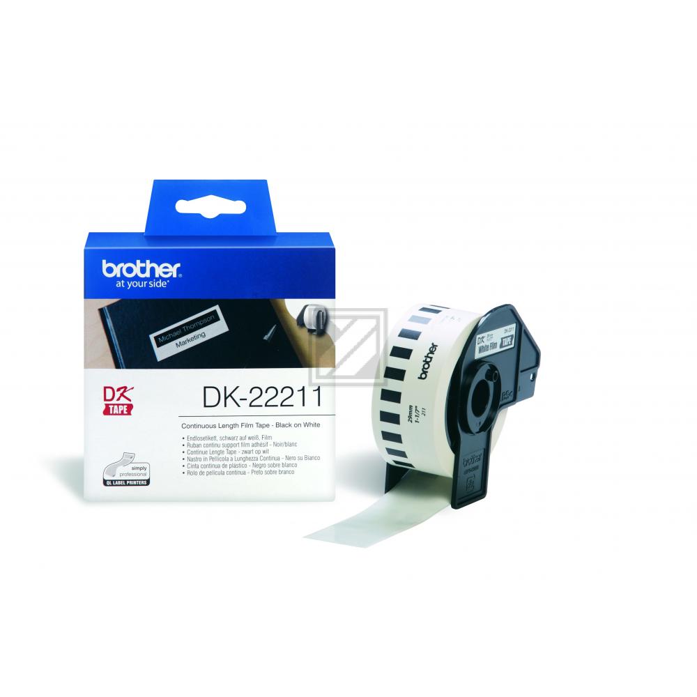 DK22211 / original BROTHER PTouch Etiketten / DK22211