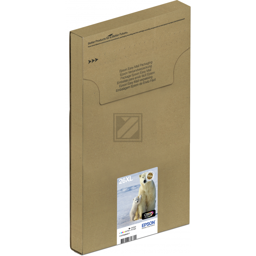 C13T26364511 // 26XL / original EPSON Tintenpatrone MultiPack / C13T26364511