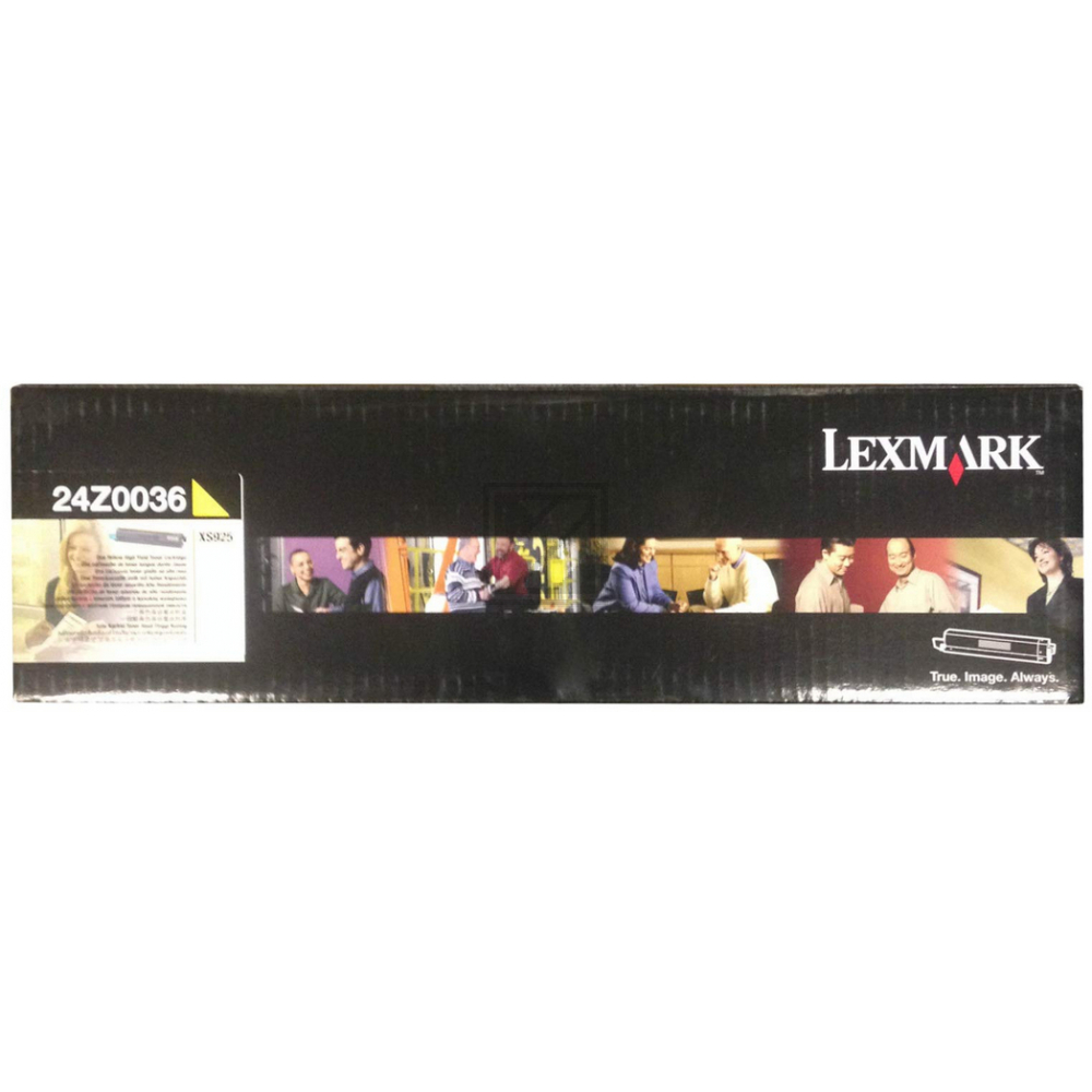 24Z0036 / gelb / original LEXMARK Toner gelb / 24Z0036 / 7500 S.