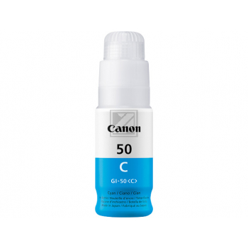 3403C001 // GI50C / cyan / original CANON Tintenflasche cyan / 3403C001 / 7700 S. / 70.00 ml