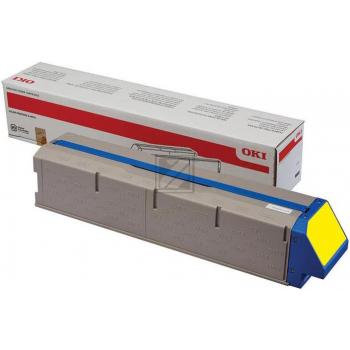 45536505 / gelb / original OKI Toner gelb / 45536505 / 38000 S.