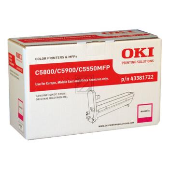 43381722 / magenta / original OKI Drum Kit / 43381722 / 20000 S.