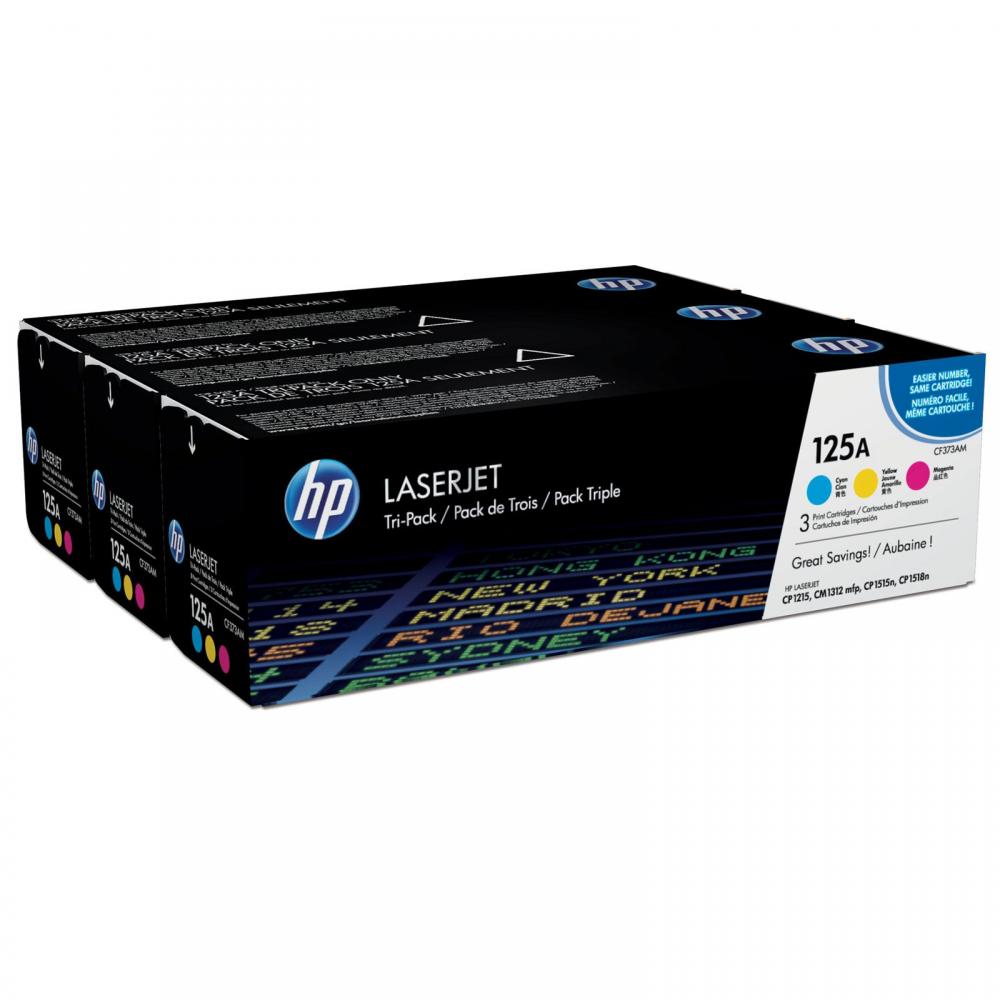 CF373AM/125A Original Toner Multipack / CF373AM / (CMY) je x1.400 Seiten