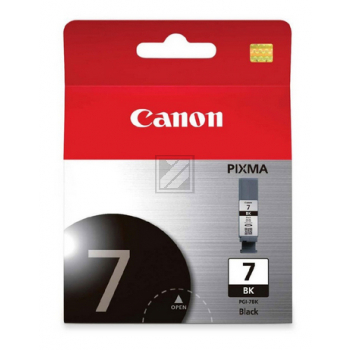 2444B001 // PGI7BK / schwarz / original CANON Tintenpatrone schwarz / 2444B001 / 570 S. / 25.00 ml