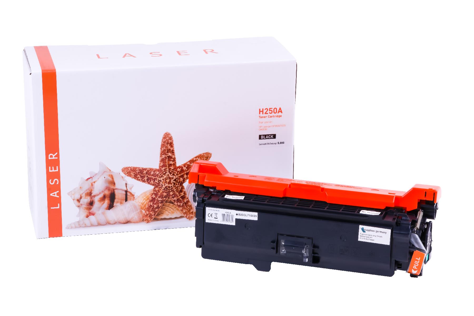 Alternativ Toner Black für HP / CE250A / 504A / 5.000 Seiten