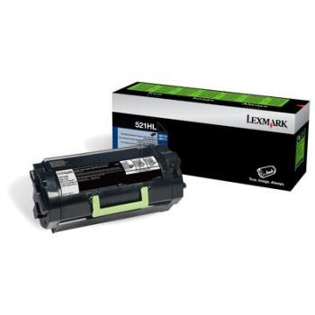 52D0HAL // 520HAL / schwarz / original LEXMARK Toner schwarz / 52D0HAL / 25000 S.