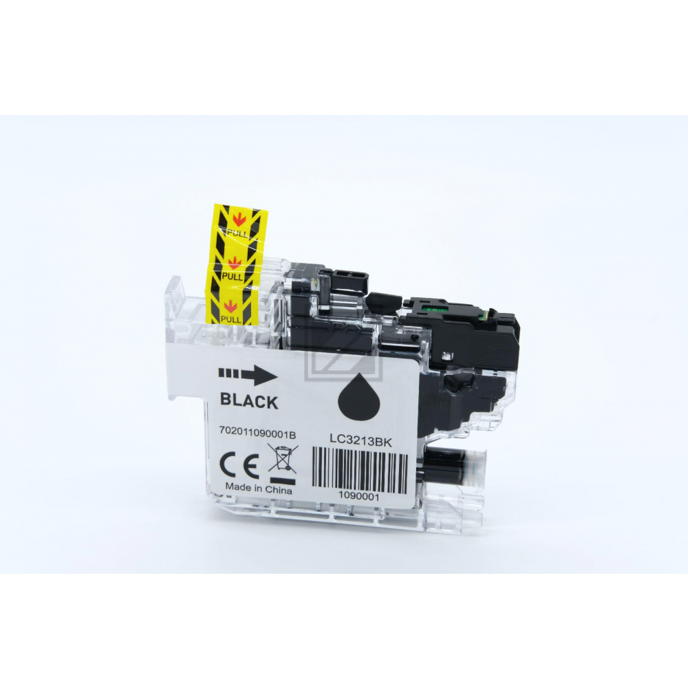 Alternativ Tinte Black für Brother / LC3213BK / 400 Seiten