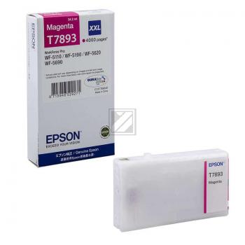 C13T789340 // T7893XXL / magenta / original EPSON Tintenpatrone magenta / C13T789340 / 4000 S. / 34.20 ml