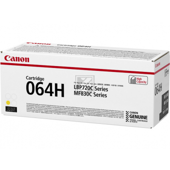 4932C001 // 064H / original CANON Toner gelb / 4932C001 / 10400 S.