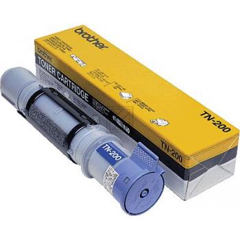 TN200 / schwarz / original BROTHER Toner schwarz / TN200 / 2200 S.