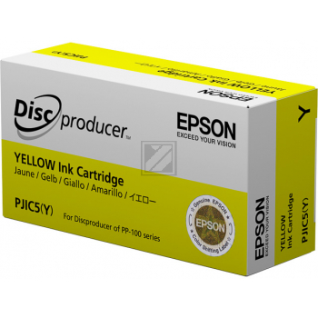 C13S020692 // PJIC7Y / gelb / original EPSON Tintenpatrone gelb / C13S020692 / 31.50 ml