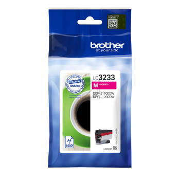 LC3233M / original BROTHER Tintenpatrone magenta / LC3233M / 1500 S.