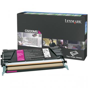 C5220MS / magenta / original LEXMARK Toner magenta / C5220MS / 3000 S.