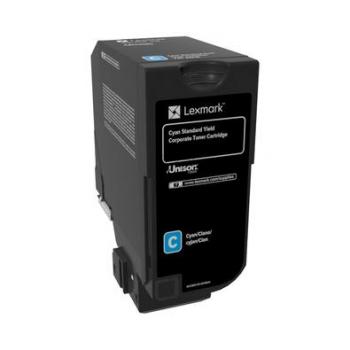 74C2SCE / cyan / original LEXMARK Toner cyan / 74C2SCE / 7000 S.