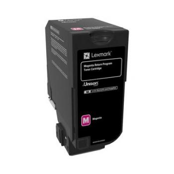 74C20M0 / magenta / original LEXMARK Toner magenta / 74C20M0 / 3000 S.
