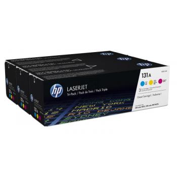 U0SL1AM/131A Original Toner Multipack(CYM ) / U0SL1AM / 3x1.800 Seiten