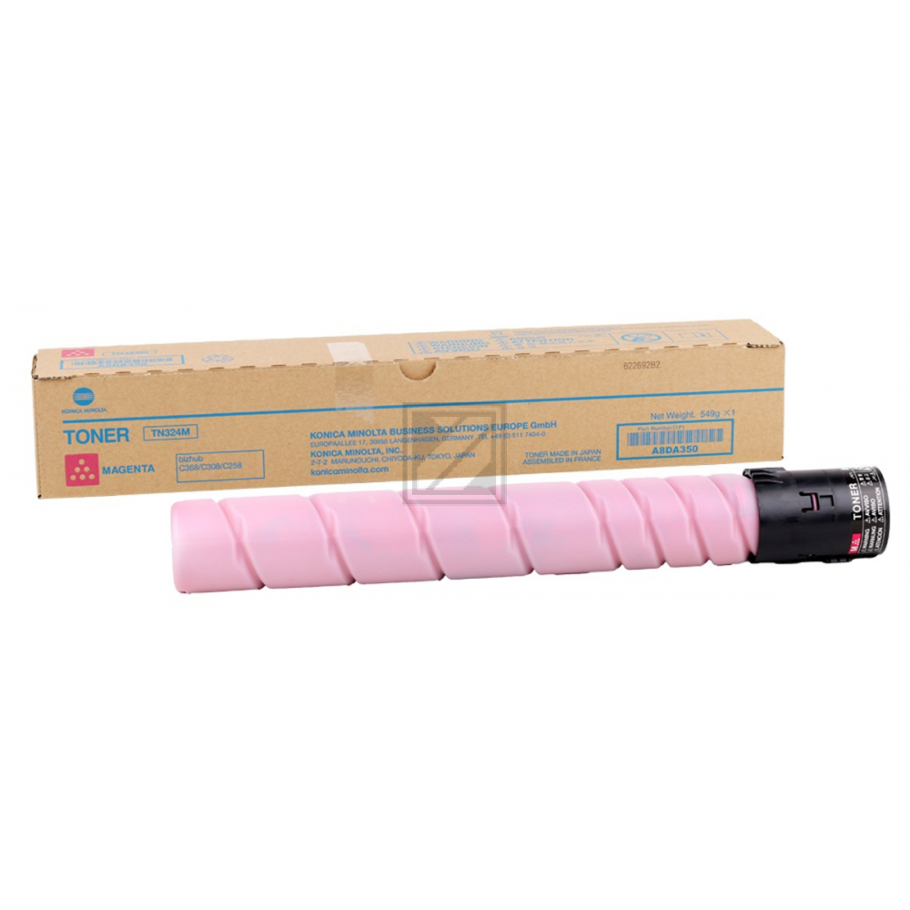 A8DA350 // TN324M / magenta / original KONICAMIN Toner magenta / A8DA350 / 26000 S.