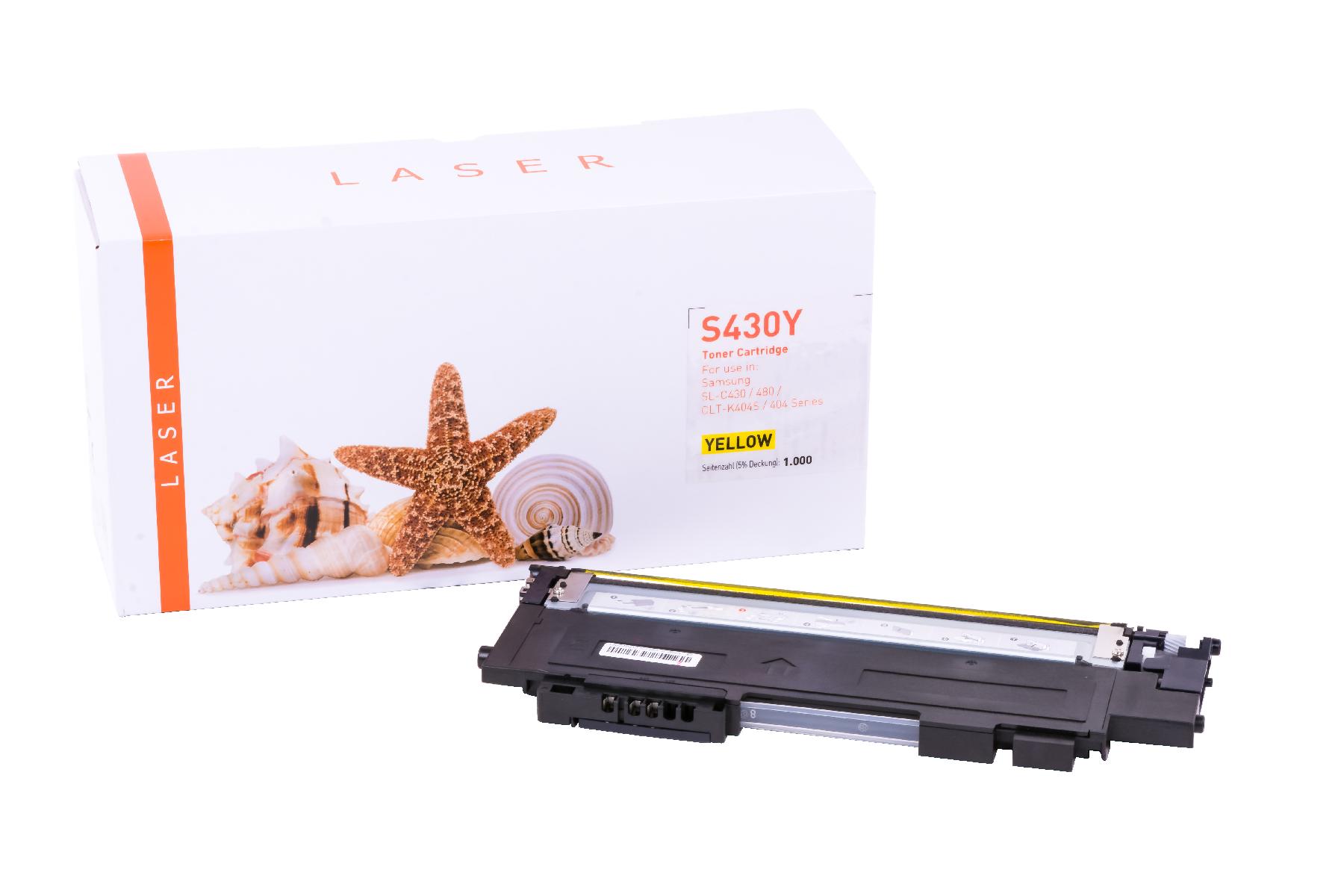 Alternativ Toner Yellow für Samsung  / CLTY 404 S/ELS / 1.000 Seiten