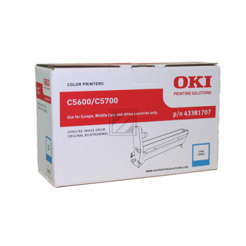 43381707 / cyan / original OKI Drum Kit / 43381707 / 20000 S.
