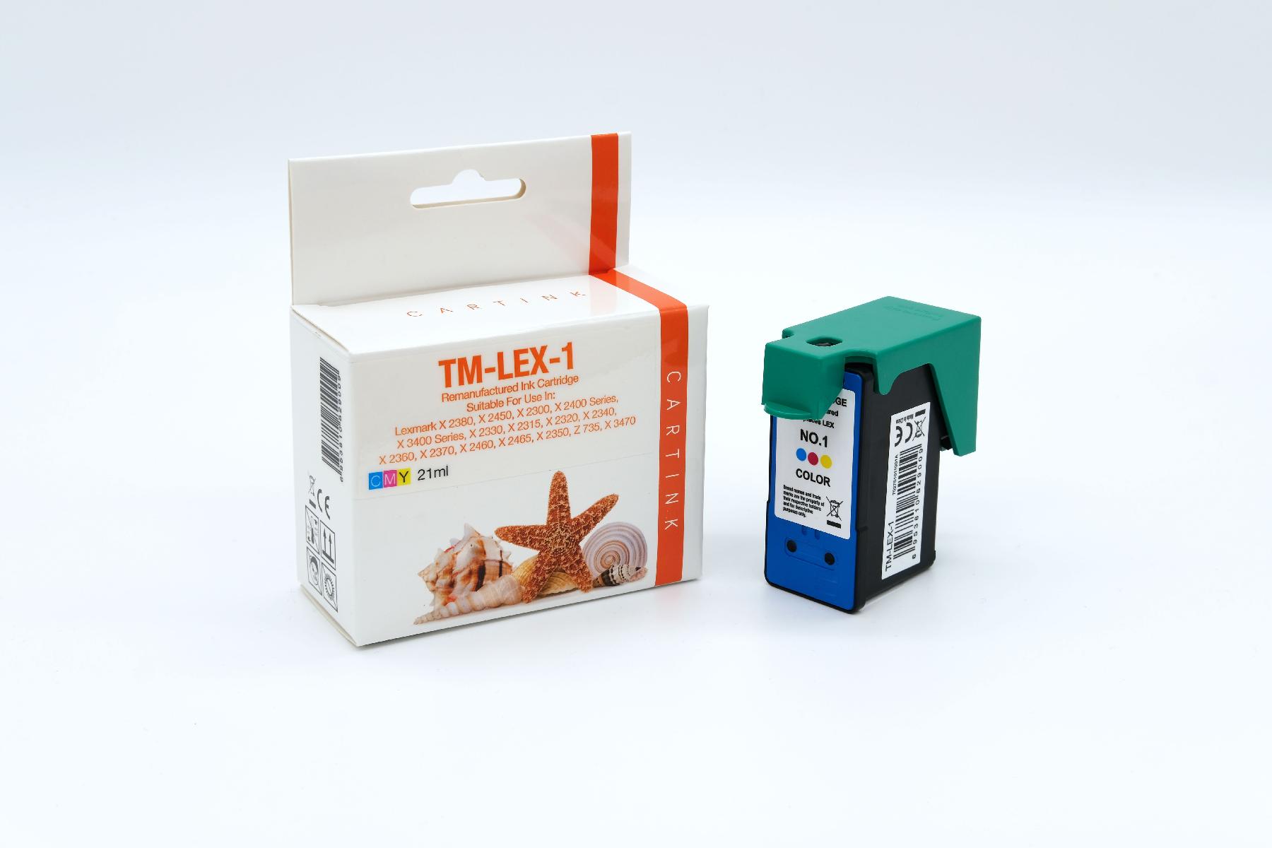 Refill Tinte Color für Lexmark / 18CX781 / 21ml