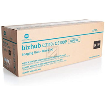 A73303H // IUP23K / schwarz / original KONICAMIN Drum Kit / A73303H / 23000 S.